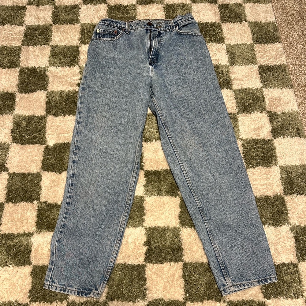 Vintage 551 Levi's Light Blue Denim Jeans